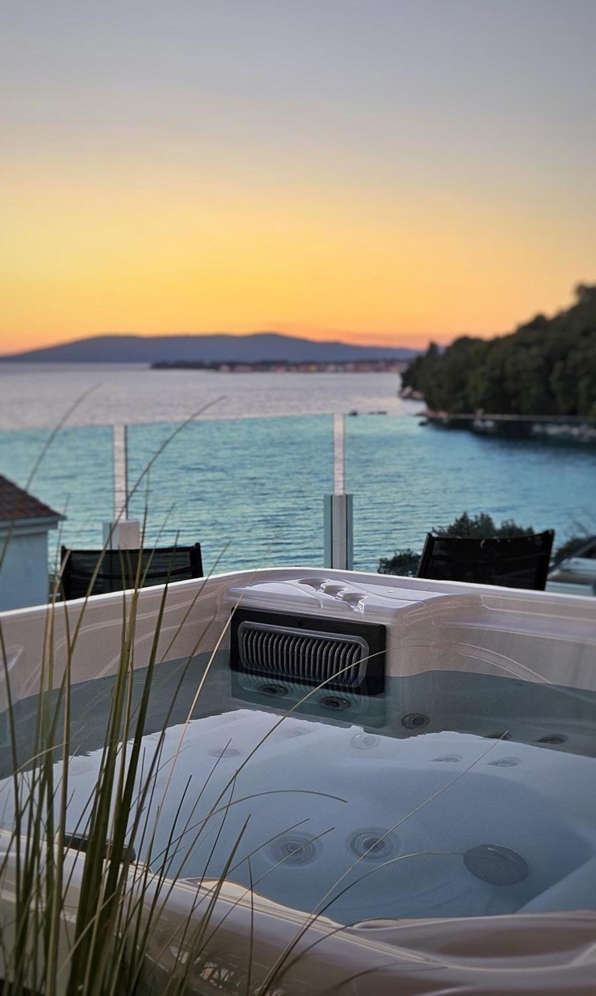 Villa Aqua Žaborić Exteriér fotografie