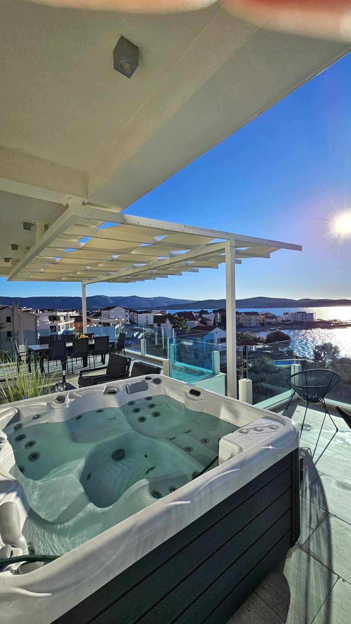 Villa Aqua Žaborić Exteriér fotografie