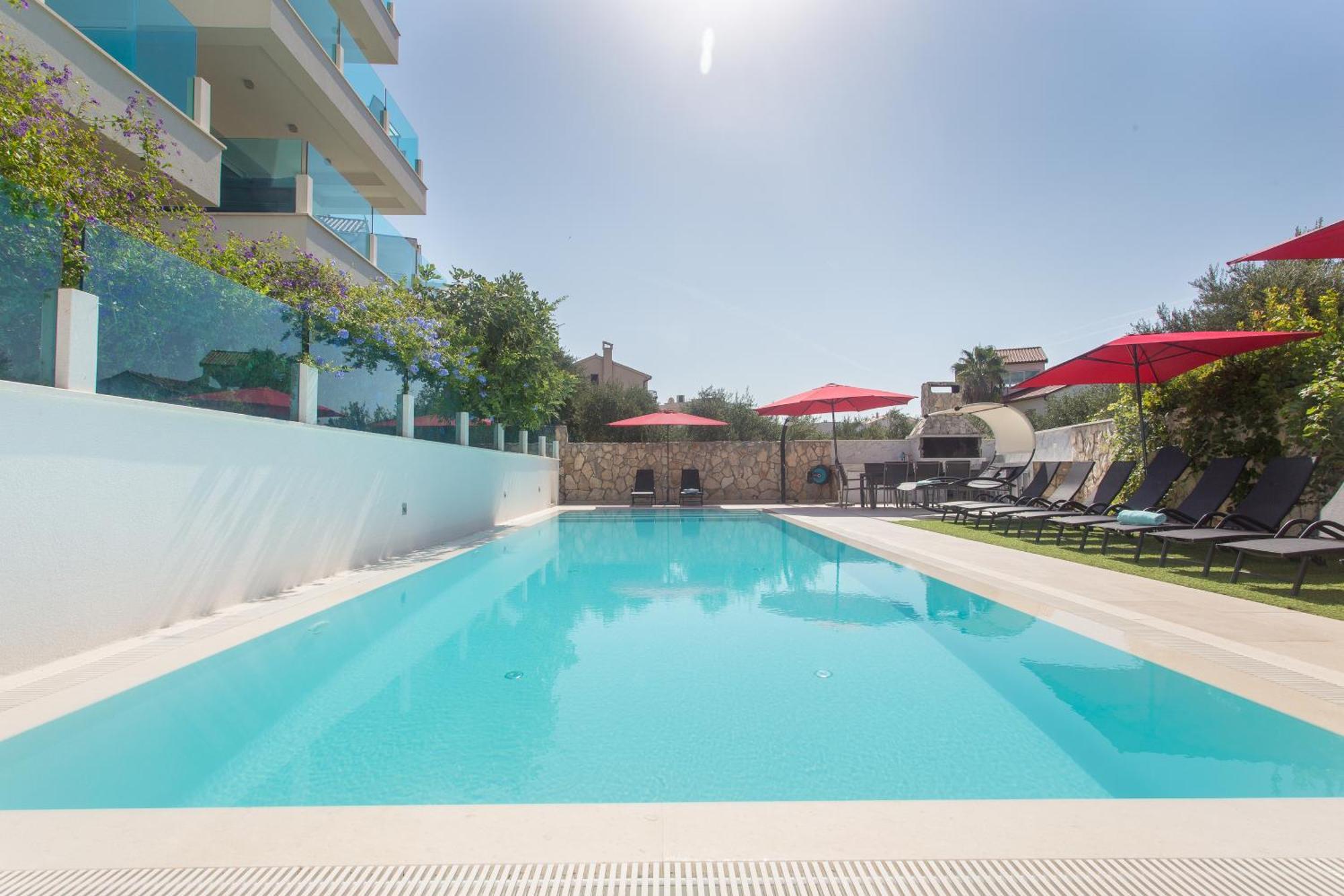Villa Aqua Žaborić Exteriér fotografie