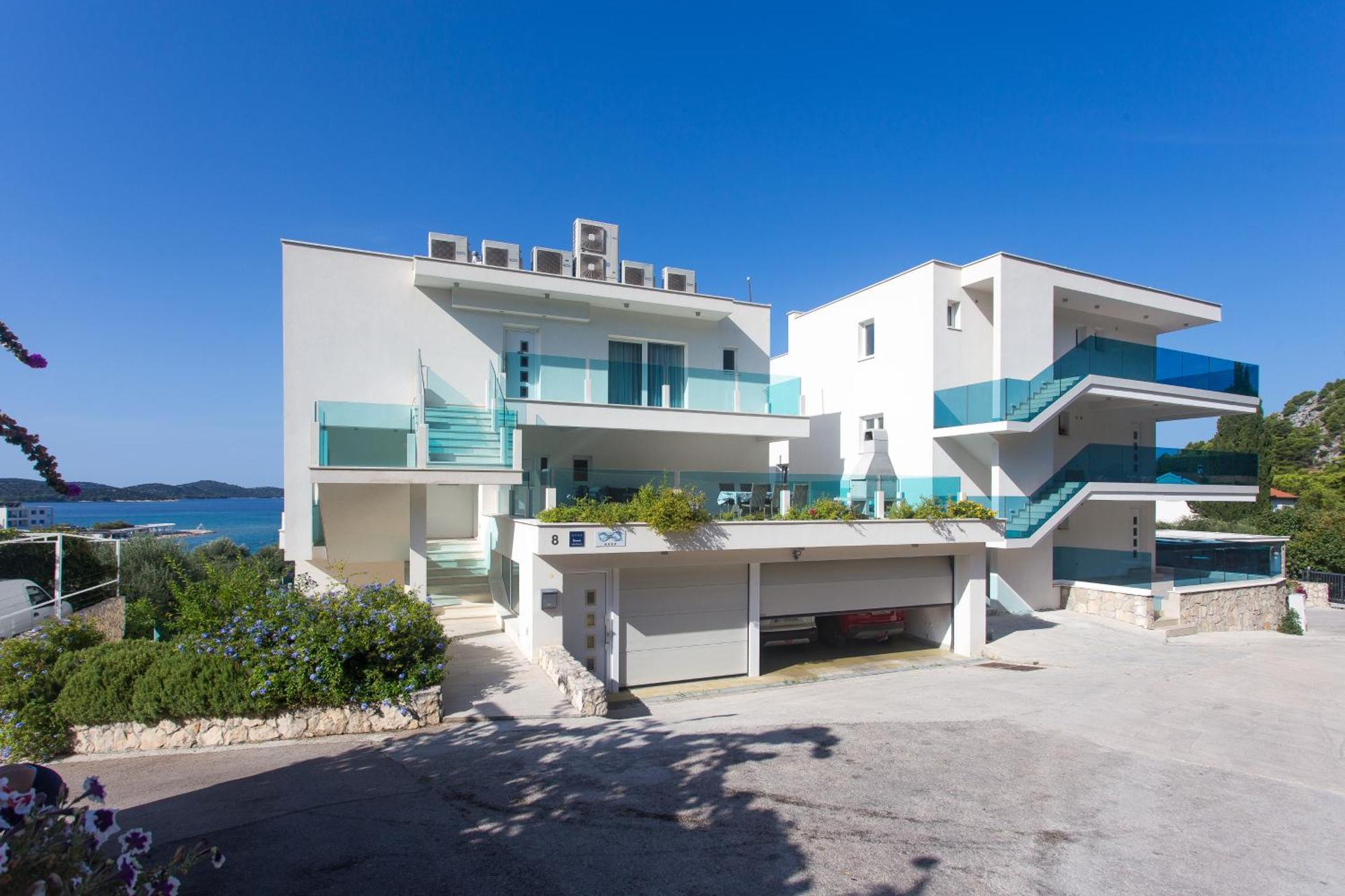 Villa Aqua Žaborić Exteriér fotografie