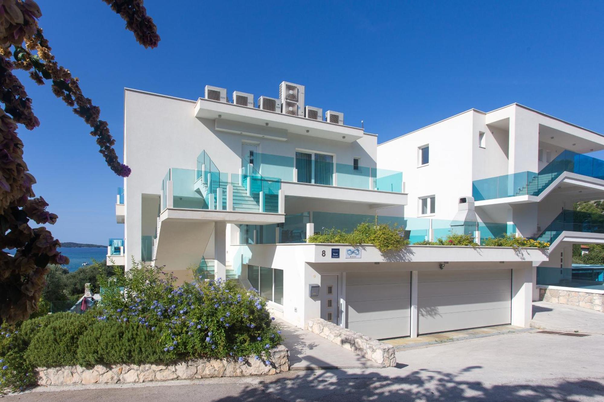 Villa Aqua Žaborić Exteriér fotografie