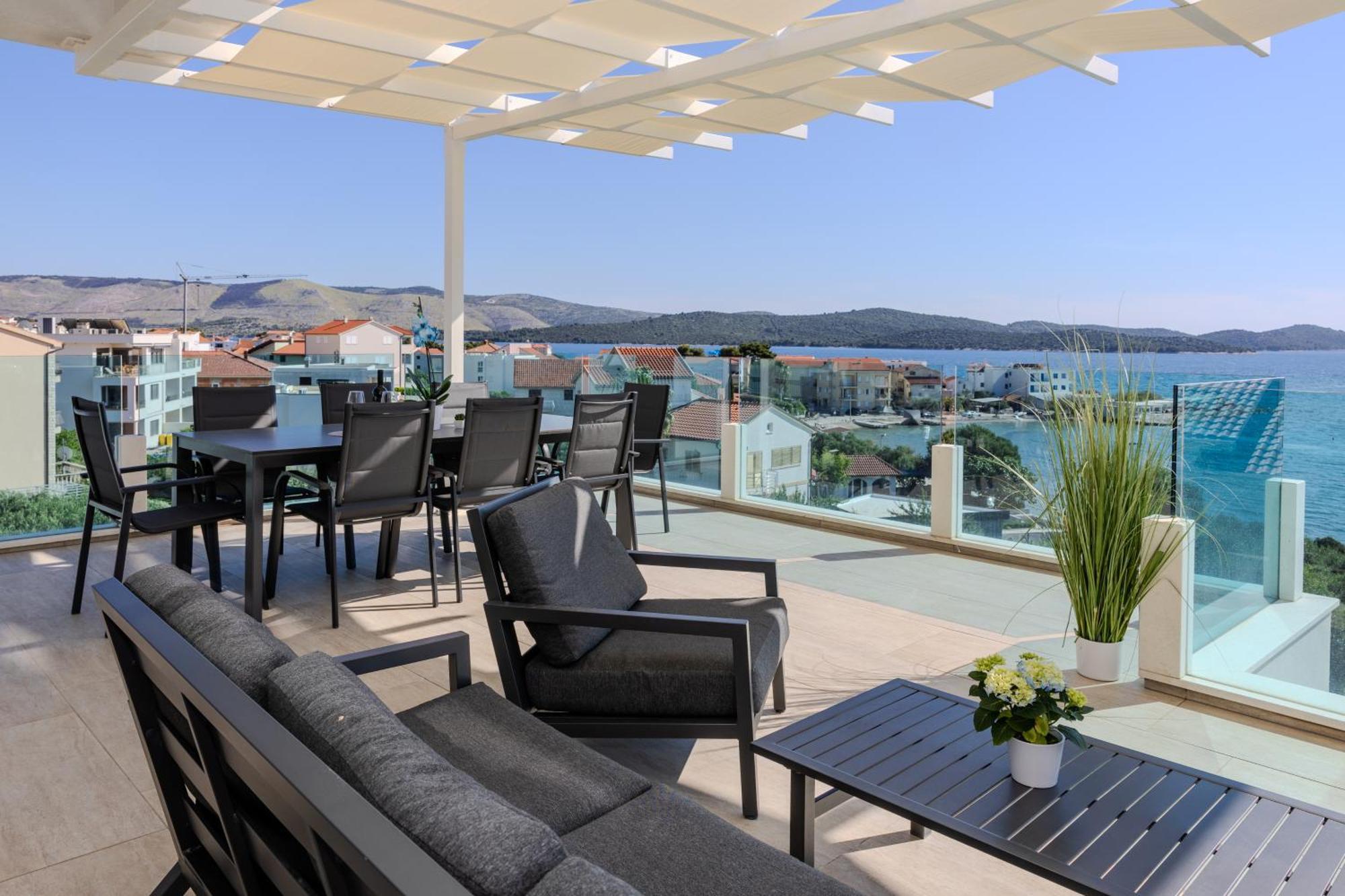 Villa Aqua Žaborić Exteriér fotografie