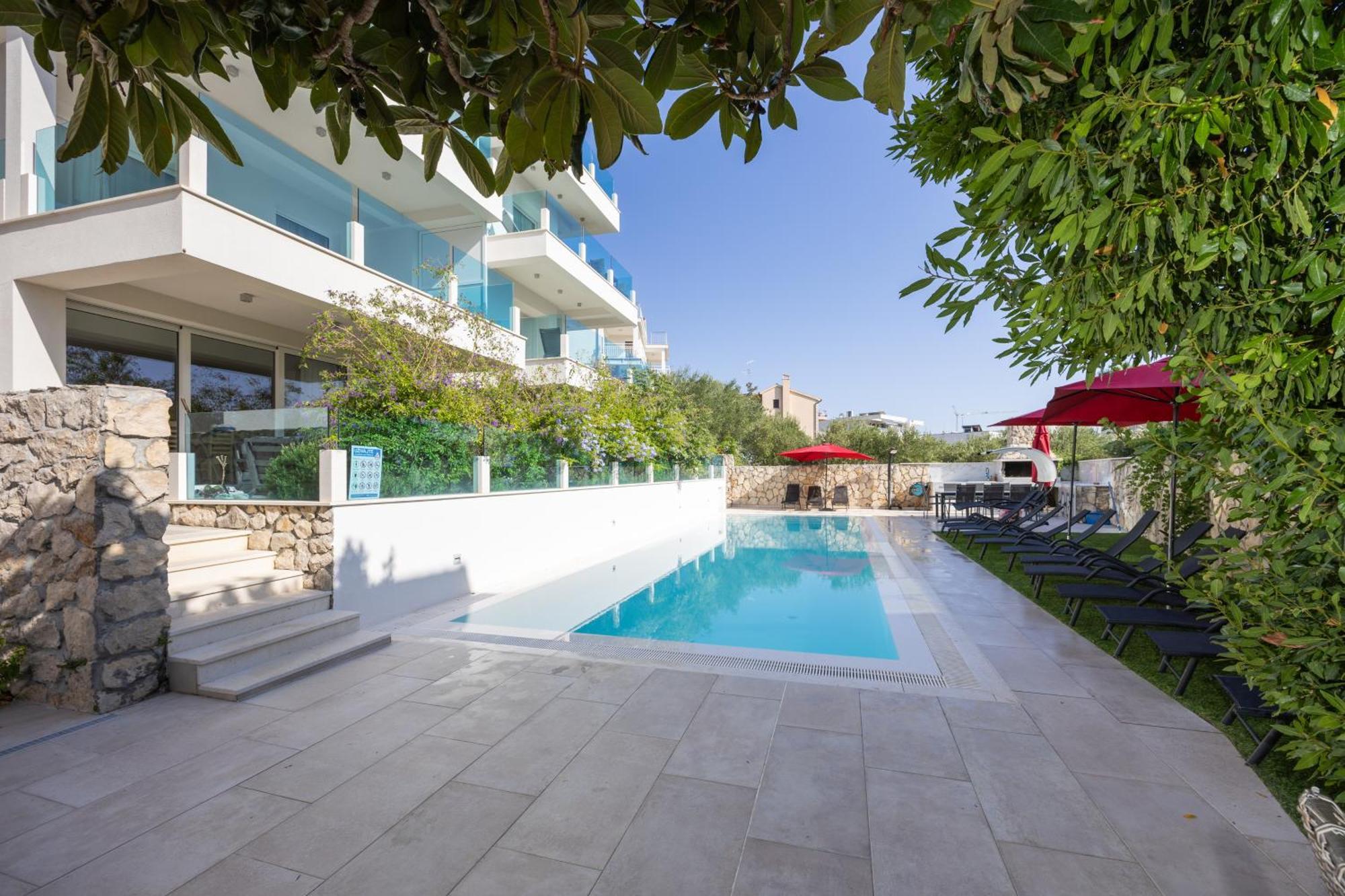 Villa Aqua Žaborić Exteriér fotografie