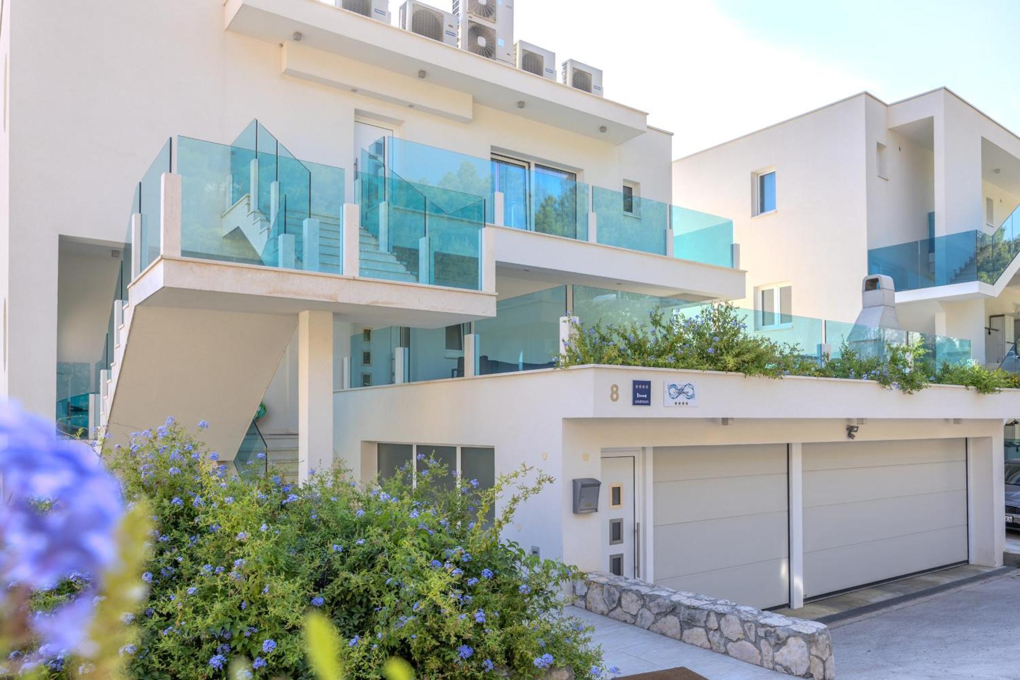 Villa Aqua Žaborić Exteriér fotografie