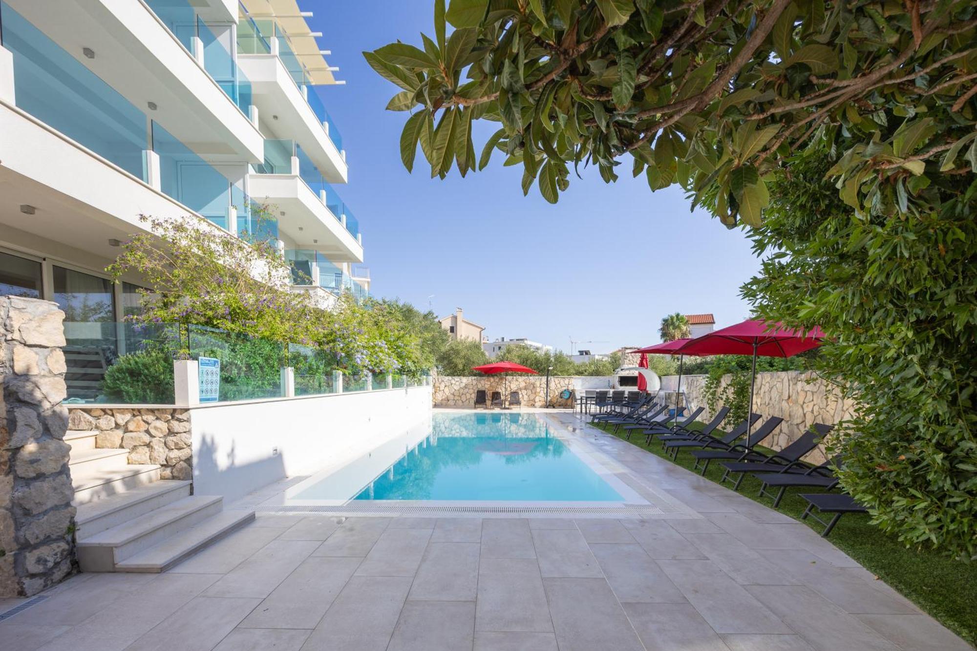 Villa Aqua Žaborić Exteriér fotografie